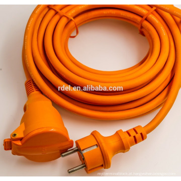 DINAMARCA NORUEGA ALEMANHA FRANCH EXTENSION CABLE REBO BORRACHA DE CABO GS